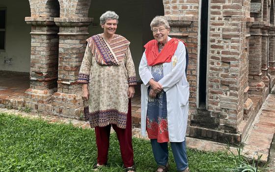 Protestant German sisters of the Sisterhood of Christ Bearers Sr. Annette Dimigen and Sr. Chris Schmotzer manage the Rawalpindi Leprosy Hospital in Rawalpindi, Pakistan. Both have spent decades working with leprosy patients in the South Asian country. (Anee Muskan)