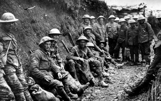 World War I trench warfare (Creative Commons/Wikimedia Commons)