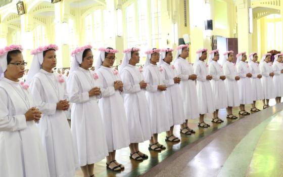 On Aug. 6, Salesian Sisters of Don Bosco made their perpetual professions at the Cathedral of Mary Help of Christians in Shillong, Meghalaya in northeast India. The ceremony took place on the celebration of the 150th anniversary of the order's founding.