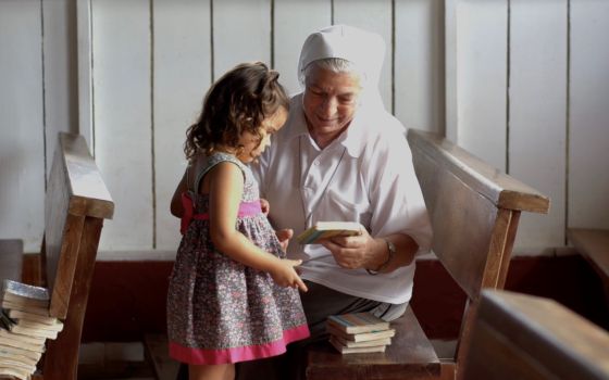 The Union of International Superiors General has released the final video in a three-video series illustrating the work of Catholic sisters around the world. This video features scenes of sisters, such as the one here.