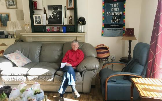 Loretto Sr. Anna Koop in the Denver Catholic Worker House (Georgia Perry)