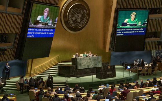 The opening session of the 2019 Commission on the Status of Women at the United Nations headquarters in New York City (U.N. photo)