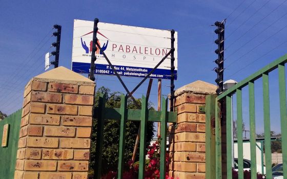 The Sisters of Charity of Nazareth who run Pabalelong Hospice in the village of Metsimotlhabe, Botswana, were not only tasked with caring for hospice patients but also ensuring that staff members were healthy and protected during the COVID-19 pandemic.