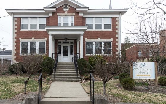 Hildegard House, a compassionate care home in Louisville, Kentucky, was created at a former Ursuline convent. Karen Cassidy, a co-member of the Sisters of Loretto, is executive director of the home, named for 12th-century Benedictine St. Hildegard.