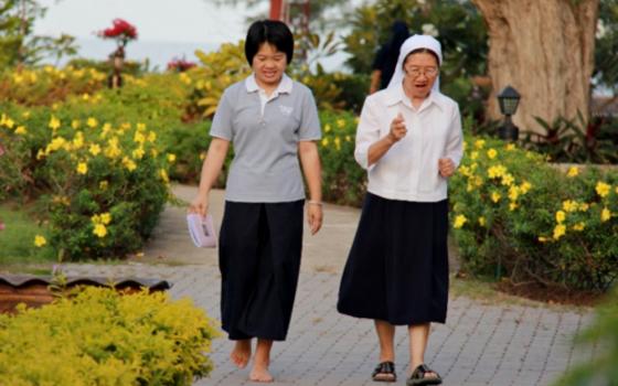 Ursuline Sisters in Thailand: Sr. Jantana Wongsankakorn* says that her experiences of living with elder sisters has created a feeling of being one family. (Provided photo)