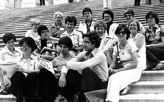 Catholic sisters are seen at one of Network's legislative sessions in the 1970s. The social justice lobby began in April 1972, and Network is starting celebrations of its 50th anniversary on Dec. 17. (Courtesy of Network)