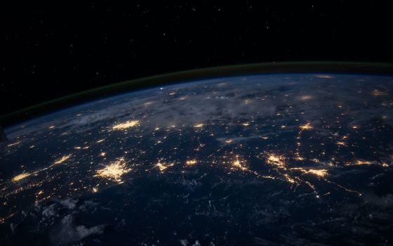Lights on Earth, seen from space (Unsplash/NASA)