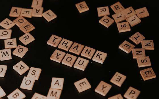 Thank you (Unsplash/Priscilla Du Preez)