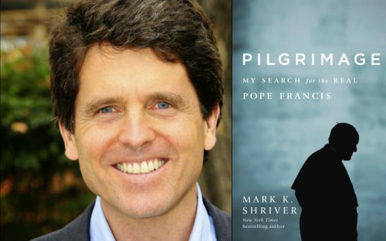At left: Mark Shriver (CNS/Laurence L. Levin)