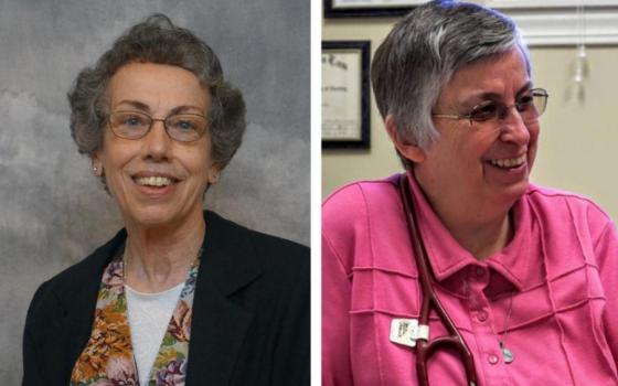 Left: Sr. Margaret Held, 68, a member of the School Sisters of St. Francis in Milwaukee; Right: Sr. Paula Merrill, 68, a member of the Sisters of Charity of Nazareth in Kentucky (CNS/School Sisters of St. Francis and Sisters of Charity of Nazareth)