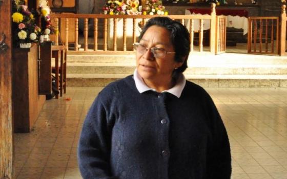 Sr. Nora Gonzalez, 46, a Tzotzil and a member of the order Hermanas de la Caridad de la Presentacion de la Santisima Virgen, said she hopes the pope inspires women to join the church and think beyond domestic life. (GSR/J. Malcolm Garcia)