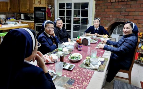 The Lovers of the Holy Cross of Los Angeles community at Our Lady of Mercy convent in Anaheim, California (Peter Tran)