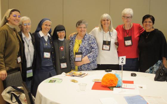 Sisters attend the 10th anniversary celebration of the Asociación de Hermanas Latinas Misioneras en América in the summer of 2018.
