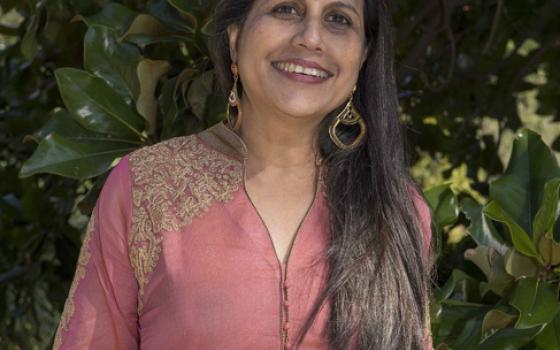 Astrid Lobo Gajiwala at the Voices of Faith event in March at the Vatican (Voices of Faith/Alessandra Zucconi)