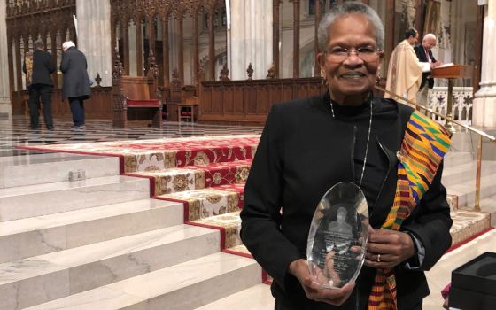Sr. Dorothy Hall was honored in February 2020 as one of the inaugural recipients of the Bakhita Woman of Faith and Service Award. (Courtesy of the Sisters of St. Dominic of Blauvelt, New York)